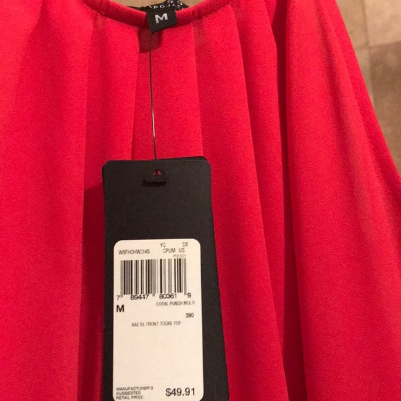 Red tank. Never worn. - Picture 3 of 3